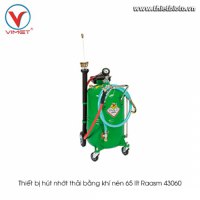 Thiết bị hút nhớt thải bằng khí nén 65 lít Raasm 43060