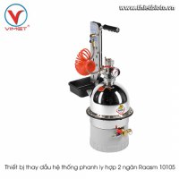 Thiết bị thay dầu hệ thống phanh ly hợp 2 ngăn Raasm 10105