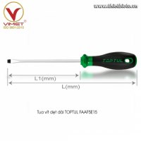 Tua vít dẹt dài TOPTUL FAAF5E15