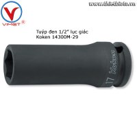 Tuýp đen 1/2 đầu lục giác 14300M-29