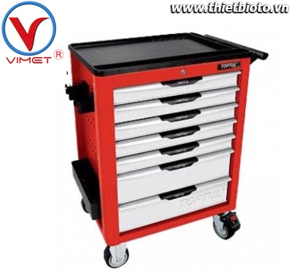 Tủ đồ nghề sửa chữa 7 ngăn 211PCS Toptul GCAJ0063