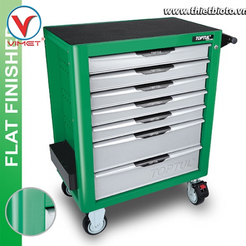 Tủ đồ nghề sửa chữa 7 ngăn 227pcs Toptul GCAJ0038