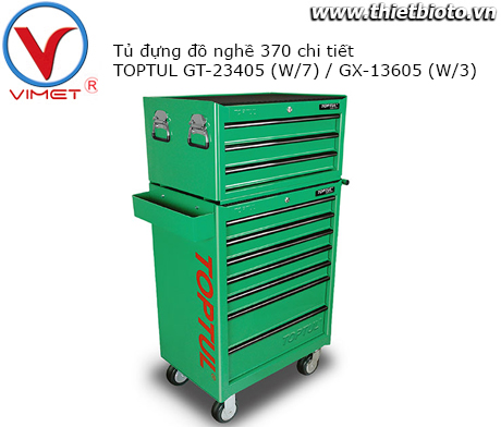 Tủ đựng dụng cụ 370PCS Toptul GT-23405 GX-13605