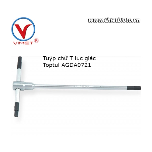 Tuýp chữ T đầu lục giác Toptul AGDA0721