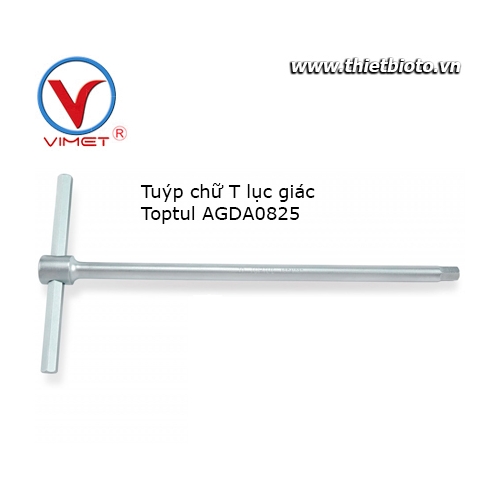 Tuýp chữ T đầu lục giác Toptul AGDA0825