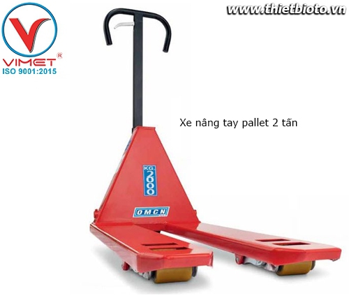 Xe nâng tay pallet 2 tấn